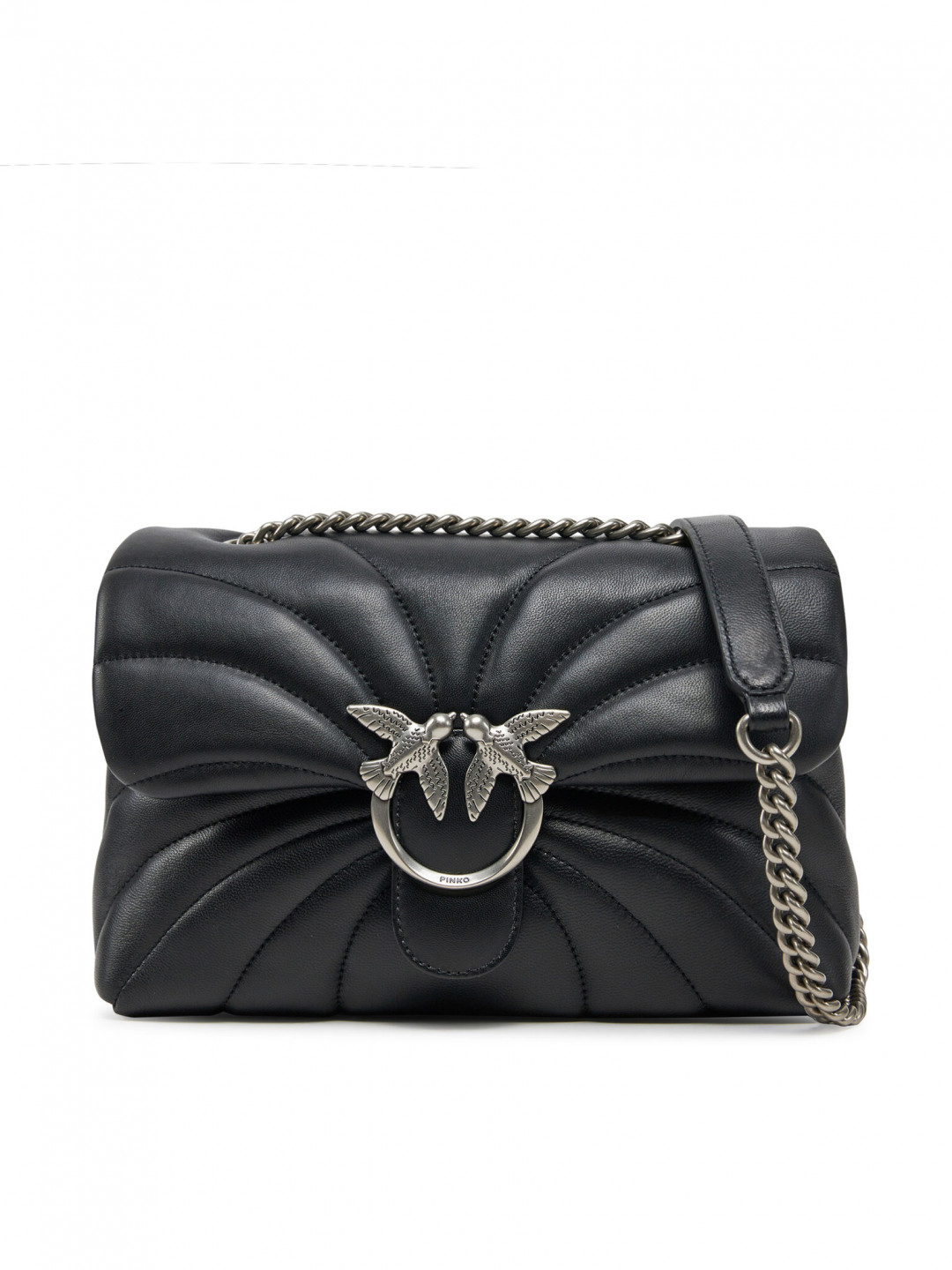 PINKO Kabelka Love Puff Classic Cl AI 24-25 PLTT 100038 A1EX Černá